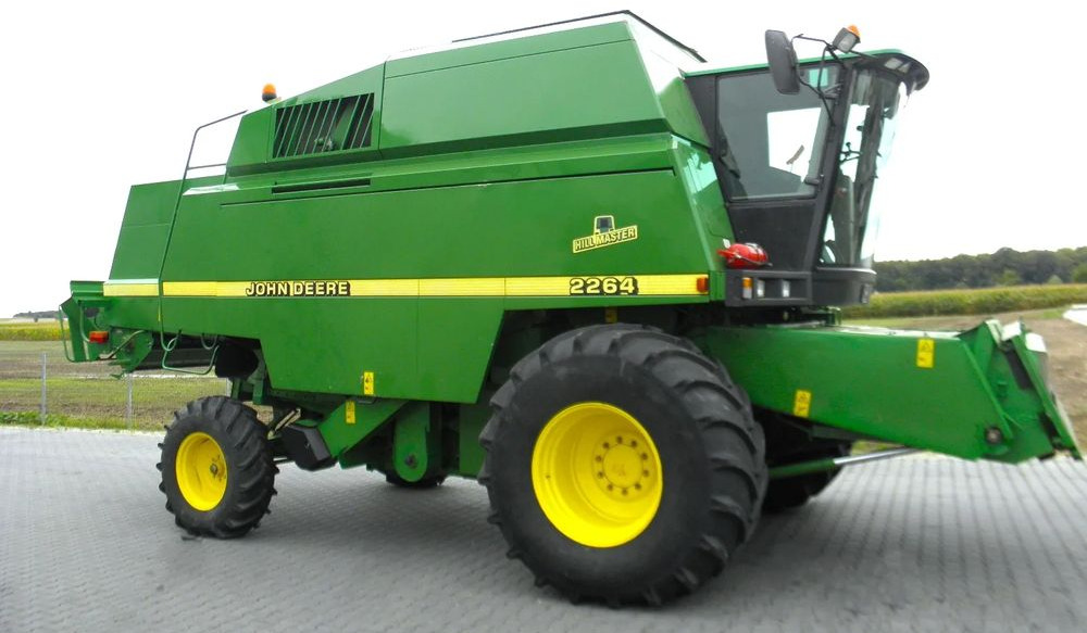John Deere 2264 HM 1998 Rok, heder 6,1m, Nie Malowany, Stan Idealny - 联合收割机:图3 John Deere 2264 HM 1998 Rok, heder 6,1m, Nie Malowany, Stan Idealny - 联合收割机:图3