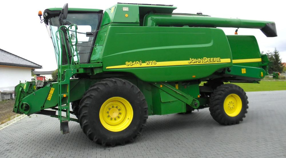 John Deere WTS 9640i 2006 Rok , Nowsza Wersja, heder,6,7m, Greenstar, Nie Malowany, Stan Bardzo Dobry - 联合收割机:图1 John Deere WTS 9640i 2006 Rok , Nowsza Wersja, heder,6,7m, Greenstar, Nie Malowany, Stan Bardzo Dobry - 联合收割机:图1