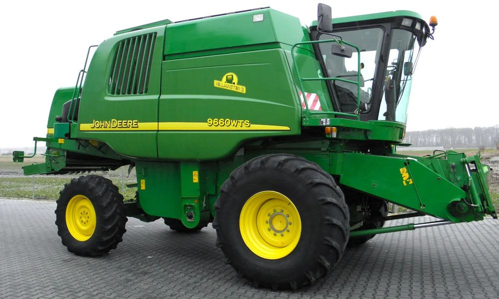 John Deere WTS 9660 HM 2004 Rok, 6,7 m heder, Nie Malowany, Stan Bardzo Dobry - 联合收割机:图4 John Deere WTS 9660 HM 2004 Rok, 6,7 m heder, Nie Malowany, Stan Bardzo Dobry - 联合收割机:图4