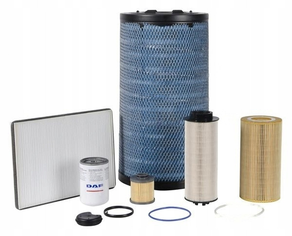 DAF ZESTAW FILTRÓW XY XF105 2011- EURO5 DAF OE 1900884 - 发动机及其零件:图1 DAF ZESTAW FILTRÓW XY XF105 2011- EURO5 DAF OE 1900884 - 发动机及其零件:图1