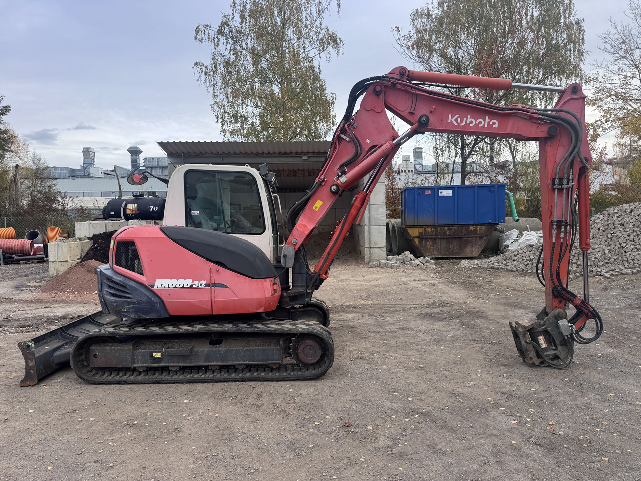 KUBOTA KX 080-3a - 小型挖掘机:图4 KUBOTA KX 080-3a - 小型挖掘机:图4