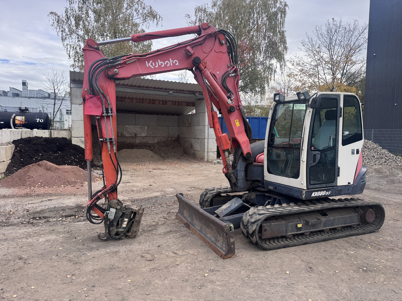 KUBOTA KX 080-3a - 小型挖掘机:图2 KUBOTA KX 080-3a - 小型挖掘机:图2