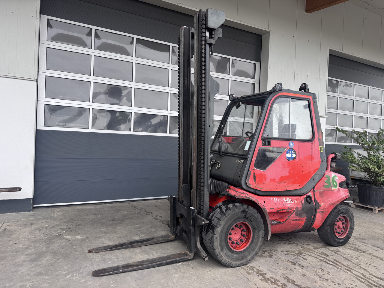LINDE H 45 D 600 - 柴油叉车:图2 LINDE H 45 D 600 - 柴油叉车:图2