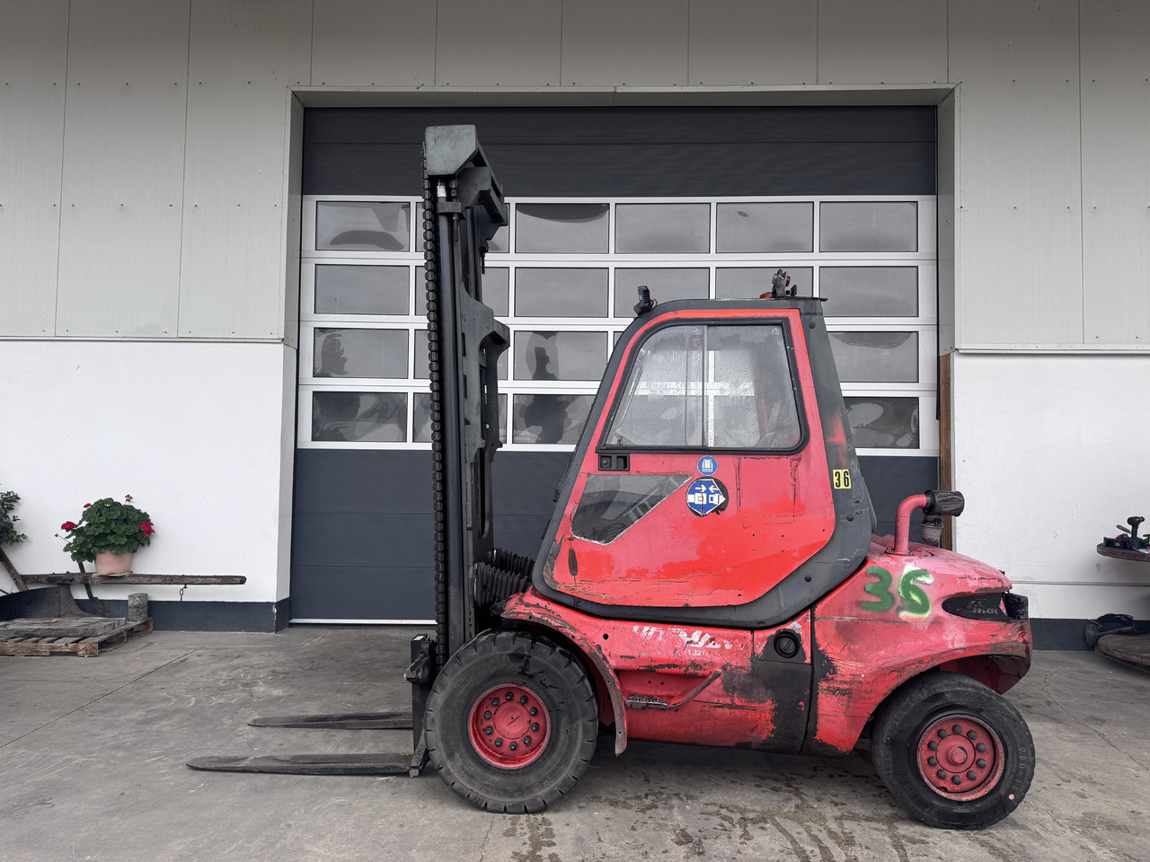 LINDE H 45 D 600 - 柴油叉车:图1 LINDE H 45 D 600 - 柴油叉车:图1