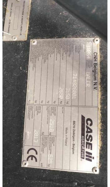 CASE-IH RB464 - 圆形打包机:图2 CASE-IH RB464 - 圆形打包机:图2