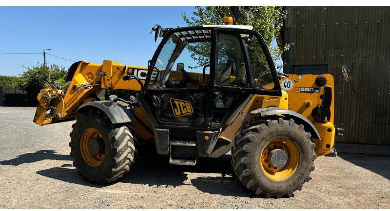 JCB 550-80 AGRI PLUS - 伸缩臂叉装车:图1 JCB 550-80 AGRI PLUS - 伸缩臂叉装车:图1