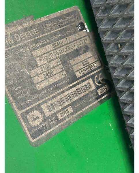 JOHN DEERE 864 MAXICUT - 圆形打包机:图2 JOHN DEERE 864 MAXICUT - 圆形打包机:图2