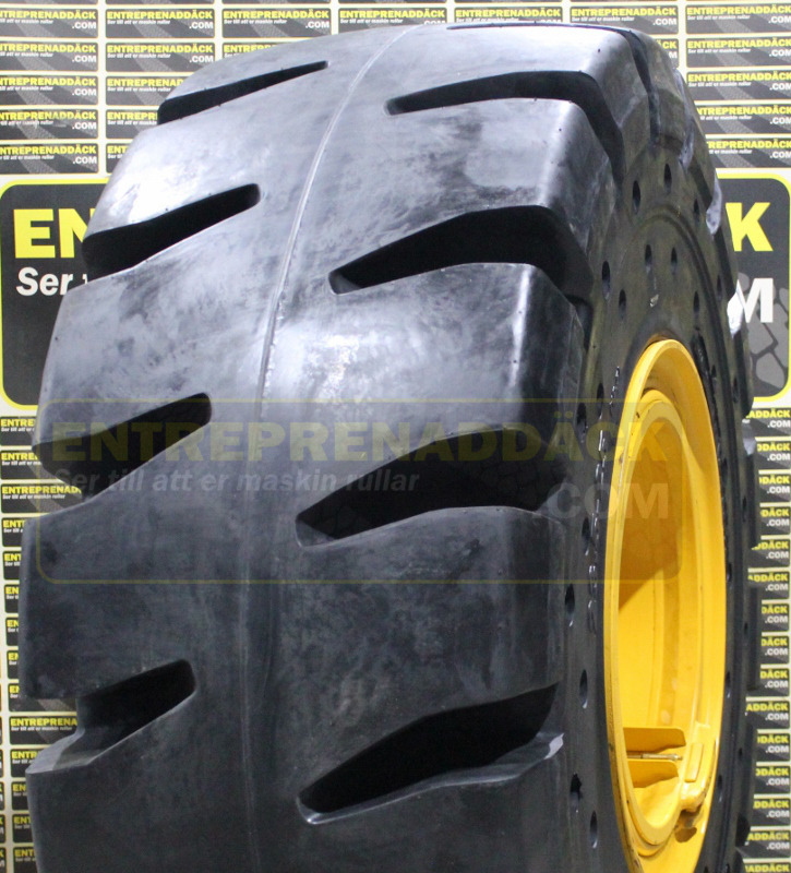 Complete solid wheels 26.5-25 on rims for Volvo L110/L120E - 轮式装载机:图1 Complete solid wheels 26.5-25 on rims for Volvo L110/L120E - 轮式装载机:图1
