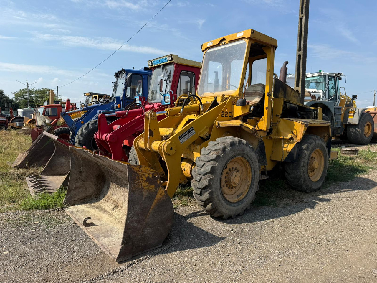 HANOMAG 22C FRONT LOADER - 轮式装载机:图1 HANOMAG 22C FRONT LOADER - 轮式装载机:图1