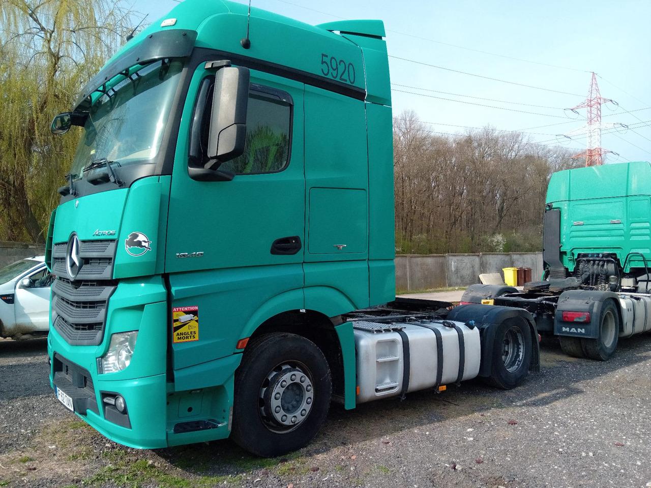 Mercedes-Benz Actros 18.45 - 牵引车:图3 Mercedes-Benz Actros 18.45 - 牵引车:图3