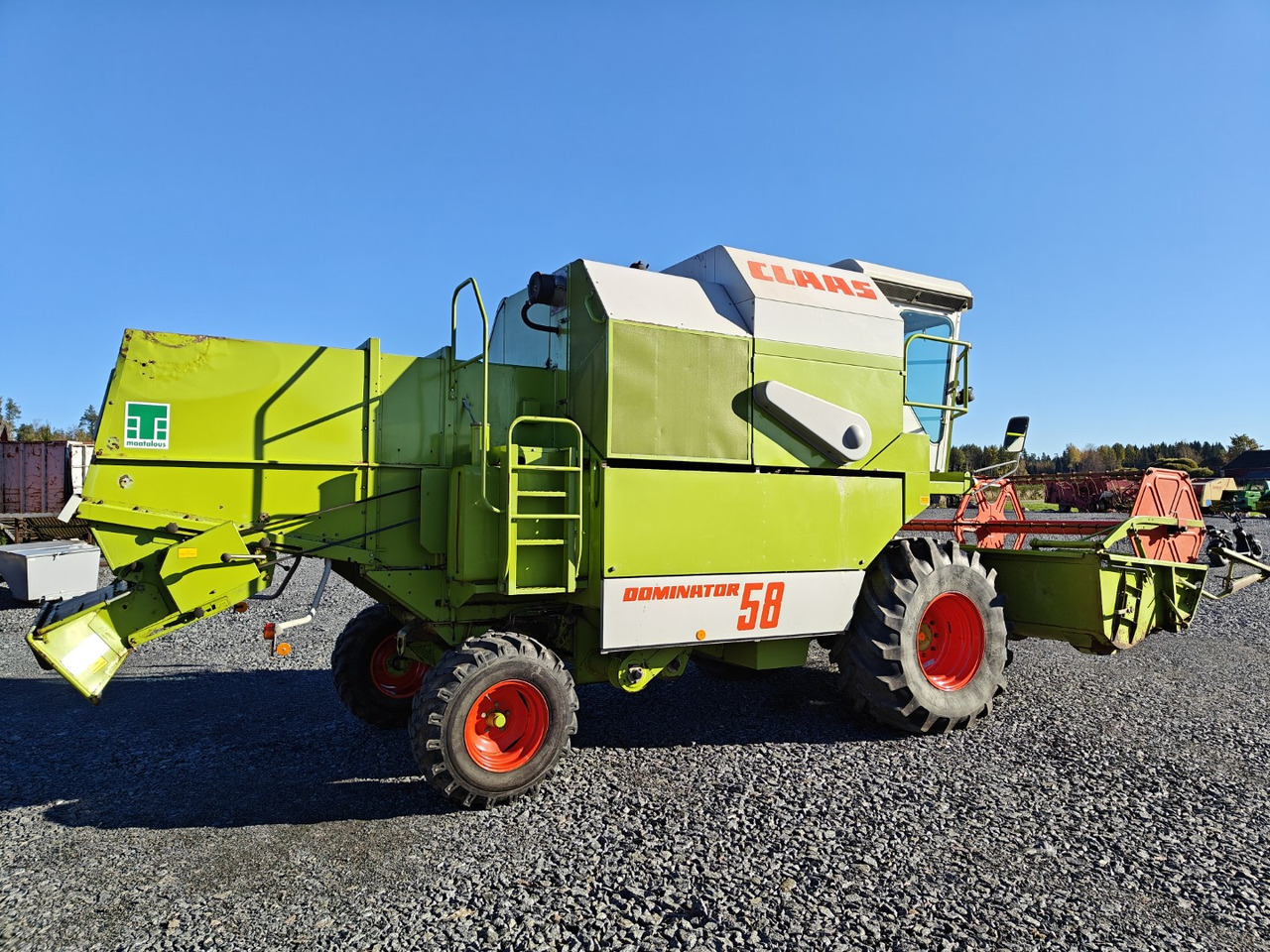 CLAAS Dominator 58 - 联合收割机:图4 CLAAS Dominator 58 - 联合收割机:图4