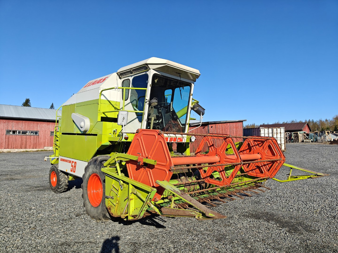CLAAS Dominator 58 - 联合收割机:图5 CLAAS Dominator 58 - 联合收割机:图5