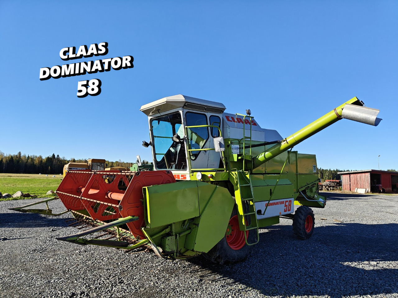 CLAAS Dominator 58 - 联合收割机:图1 CLAAS Dominator 58 - 联合收割机:图1