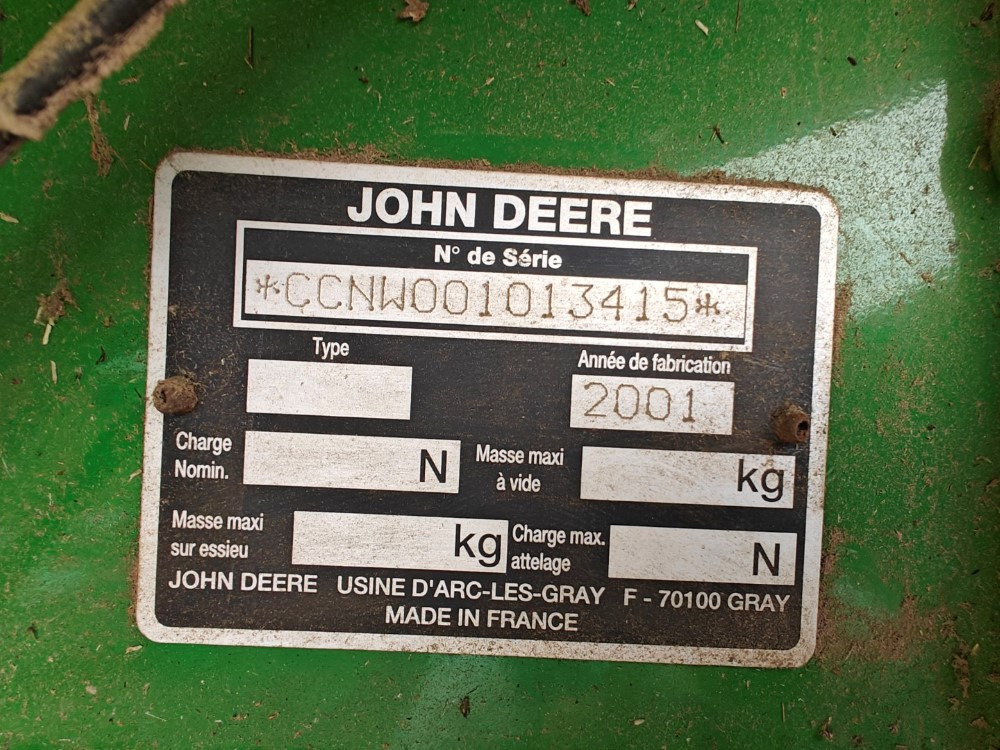 联合收割机 JOHN DEERE Pyöröpaalain 575：图10