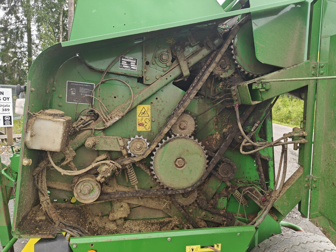 联合收割机 JOHN DEERE Pyöröpaalain 575：图9