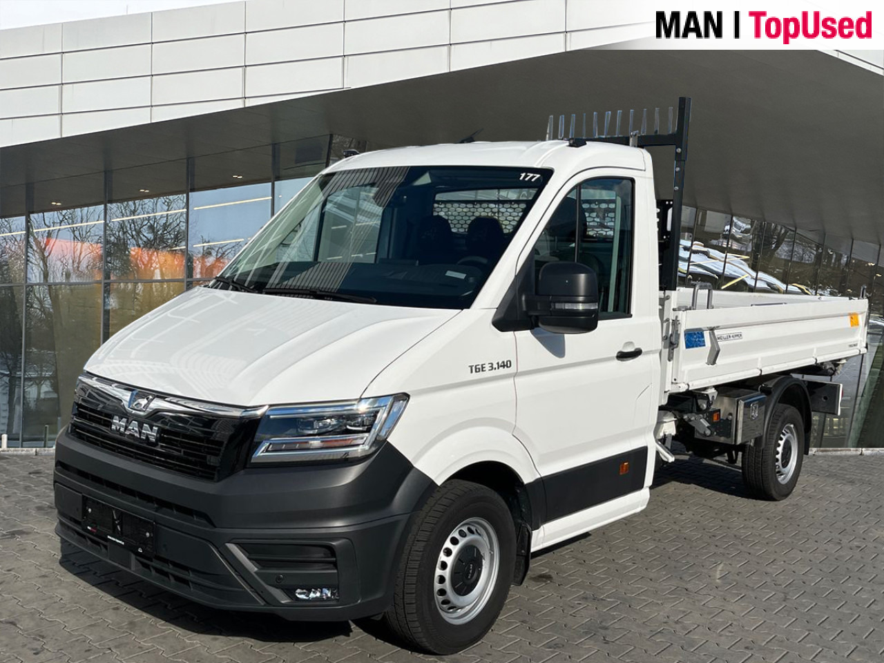 MAN TGE 3.140 4X2F SB kipper 3S Meiller - 无侧窗厢式货车:图1 MAN TGE 3.140 4X2F SB kipper 3S Meiller - 无侧窗厢式货车:图1