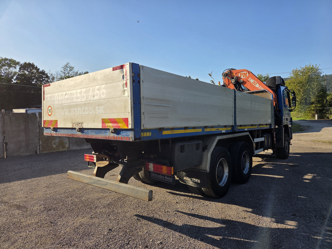 MERCEDES-BENZ ACTROS 3341 6x6 + CRANE PM 30 Radio Control - 栏板式/ 平板卡车, 起重车:图4 MERCEDES-BENZ ACTROS 3341 6x6 + CRANE PM 30 Radio Control - 栏板式/ 平板卡车, 起重车:图4