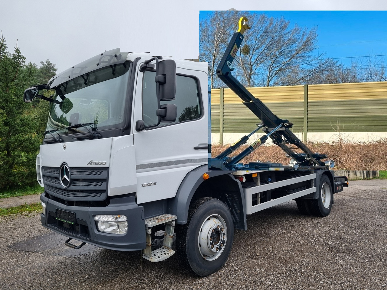 MERCEDES-BENZ ATEGO 1323 4x4 ABROLKIPPER - 吊钩升降车:图1 MERCEDES-BENZ ATEGO 1323 4x4 ABROLKIPPER - 吊钩升降车:图1