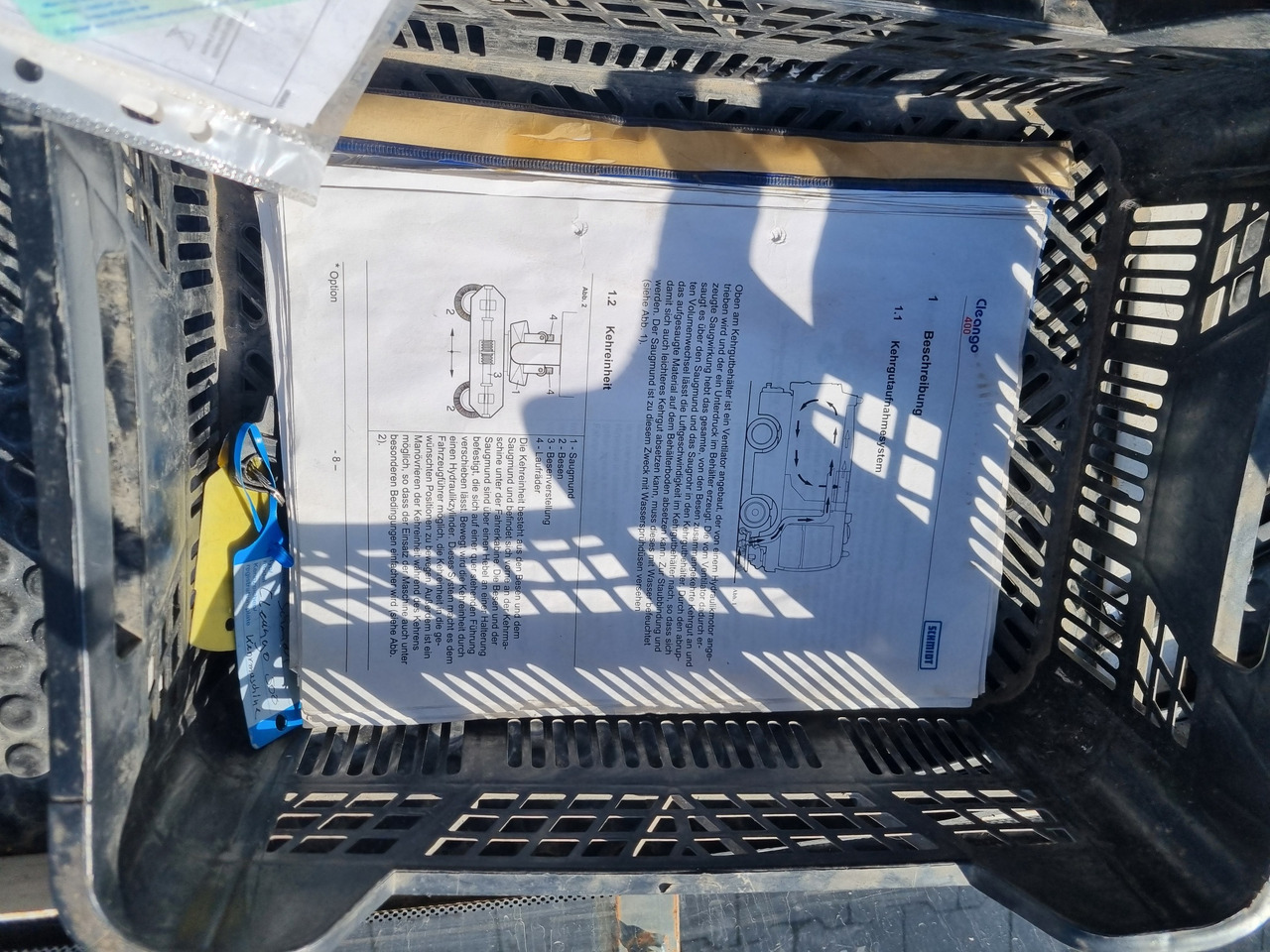 道路清扫机 SCHMIDT Cleango compact sweeper 400：图12