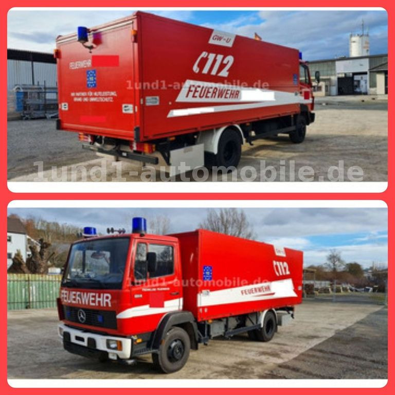 Mercedes-Benz 814 Feuerwehr GWG Edelstahl nur orig. 16.200km 814 Feuerwehr GWG Edelstahl nur orig. 16.200km - 消防车:图1 Mercedes-Benz 814 Feuerwehr GWG Edelstahl nur orig. 16.200km 814 Feuerwehr GWG Edelstahl nur orig. 16.200km - 消防车:图1