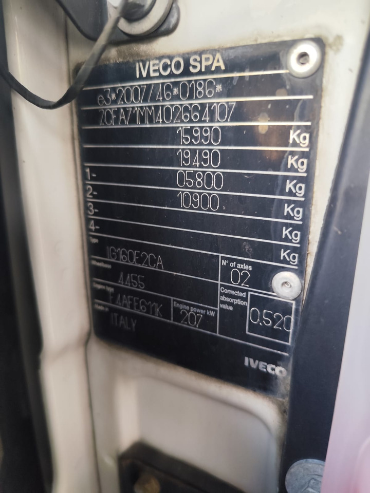 IVECO EUROCARGO 160-280 - 翻斗车, 起重车:图2 IVECO EUROCARGO 160-280 - 翻斗车, 起重车:图2