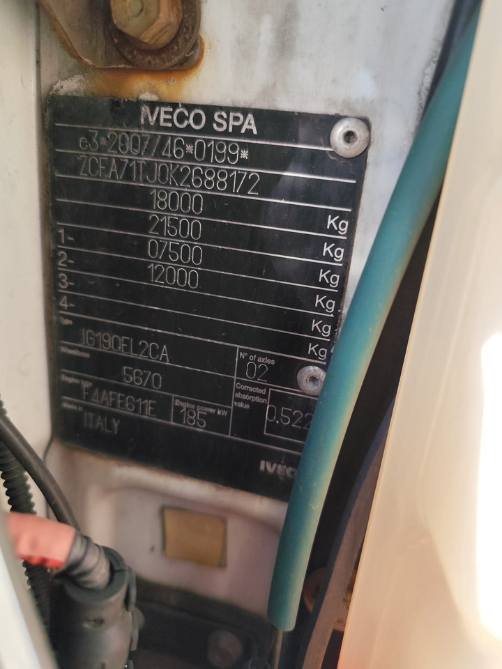 IVECO EUROCARGO 180-250 - 起重车, 起重车:图3 IVECO EUROCARGO 180-250 - 起重车, 起重车:图3