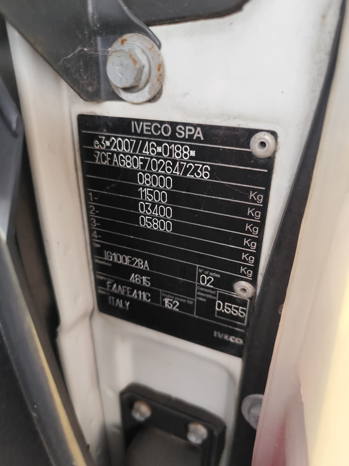 IVECO EUROCARGO 80-210 - 起重车, 翻斗车:图2 IVECO EUROCARGO 80-210 - 起重车, 翻斗车:图2