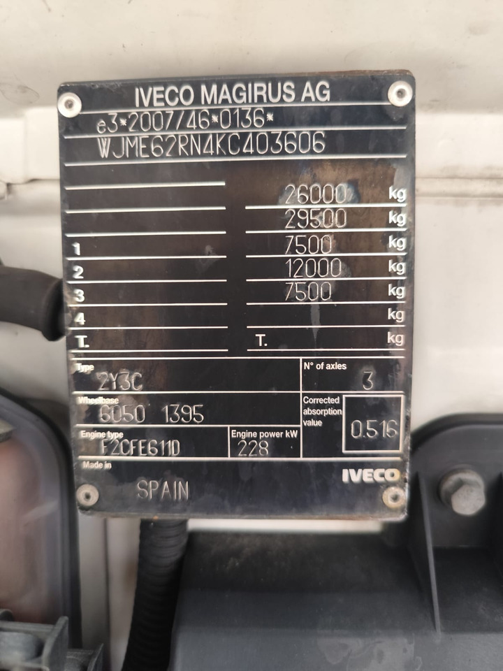 IVECO STRALIS AD 260S31 Y/P - 翻斗车, 起重车:图2 IVECO STRALIS AD 260S31 Y/P - 翻斗车, 起重车:图2