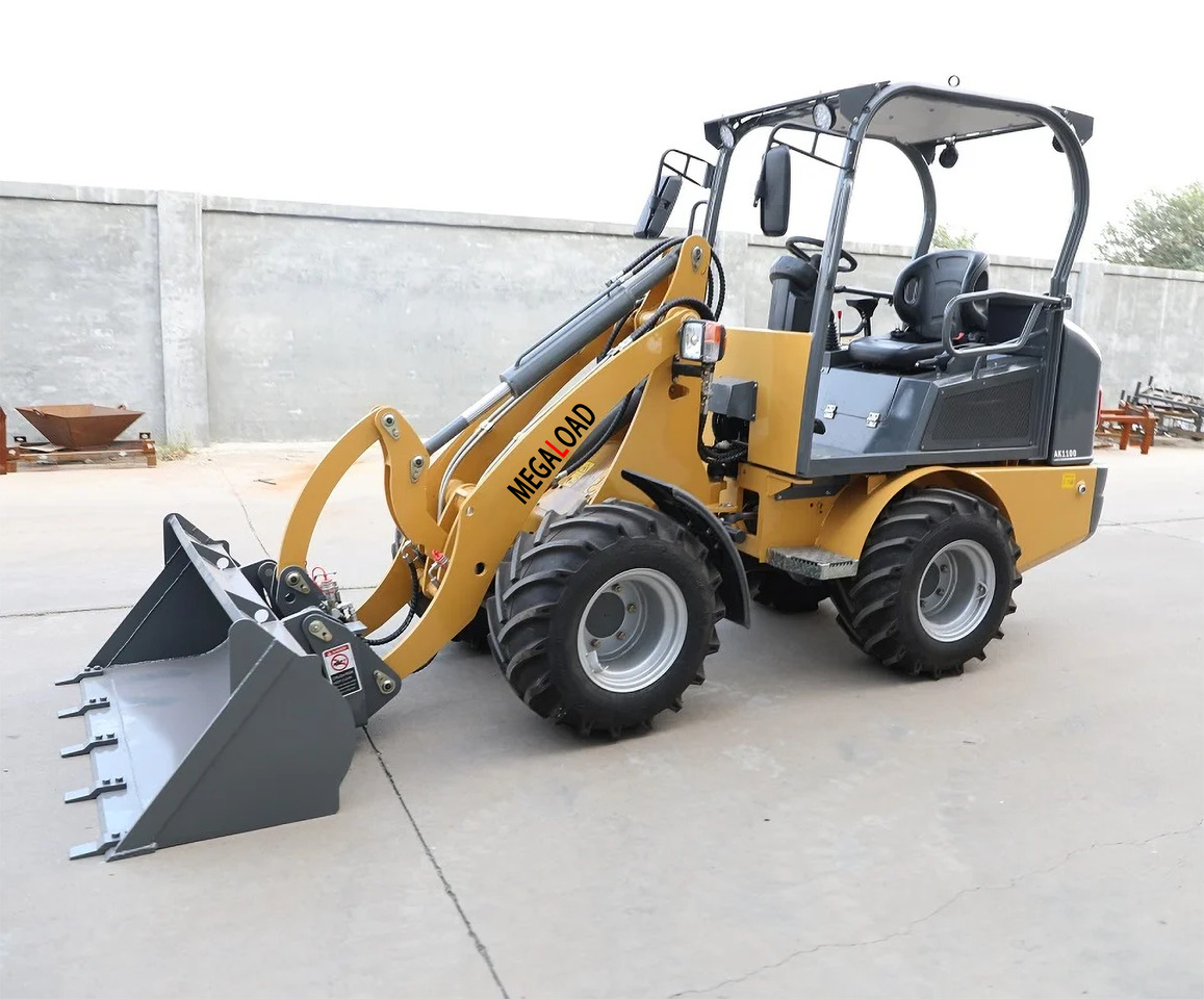 MEGALOAD AK1100 Compact Wheel Loader CE certification Kubota Engine chargeuse su AK1100 - 轮式装载机:图5 MEGALOAD AK1100 Compact Wheel Loader CE certification Kubota Engine chargeuse su AK1100 - 轮式装载机:图5