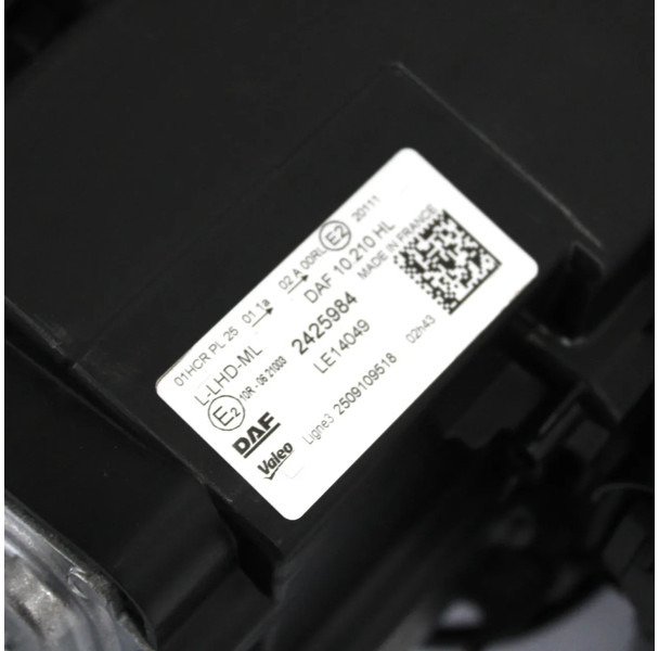 DAF XG Koplamp Links 2188984 Nieuw - 前照灯 适用于 卡车:图3 DAF XG Koplamp Links 2188984 Nieuw - 前照灯 适用于 卡车:图3