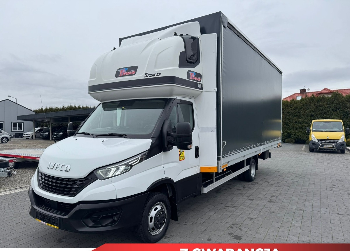 Iveco 50C18 DMC 3500kg. 15 europalet Salonowy I właściciel Iveco 3.0180ps 350kg. Salonowe Serwisowane - 侧帘货车:图1 Iveco 50C18 DMC 3500kg. 15 europalet Salonowy I właściciel Iveco 3.0180ps 350kg. Salonowe Serwisowane - 侧帘货车:图1