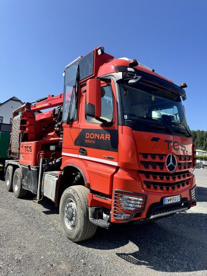 卡车, 碎木机 Mercedes-Benz ACTROS 6x4 DONAR 5810K ? Hack-LKW / Mobilhacker | TCS Umwelttechnik：图6