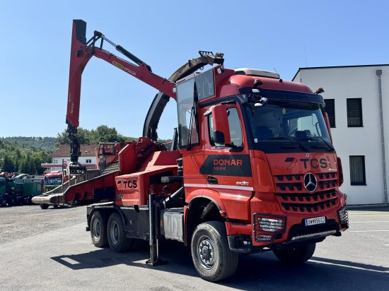 卡车, 碎木机 Mercedes-Benz ACTROS 6x4 DONAR 5810K ? Hack-LKW / Mobilhacker | TCS Umwelttechnik：图10