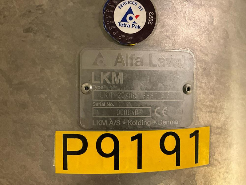 Alfa Romeo Laval LHK 20/165 - 空气压缩机:图4 Alfa Romeo Laval LHK 20/165 - 空气压缩机:图4