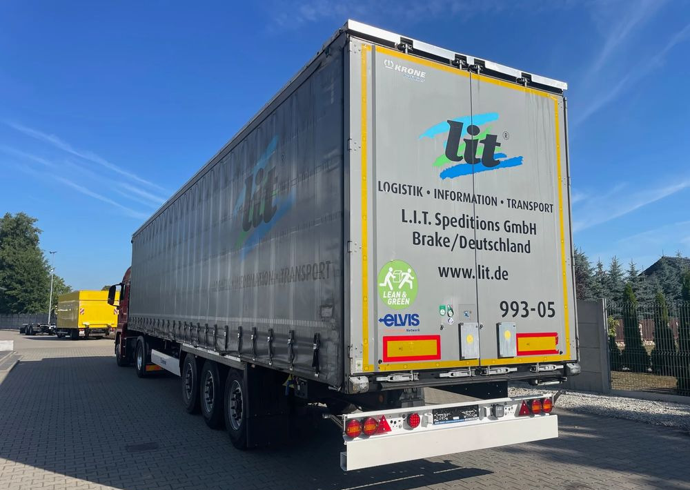 Krone SD Skrętna oś! - 侧帘半拖车:图1 Krone SD Skrętna oś! - 侧帘半拖车:图1