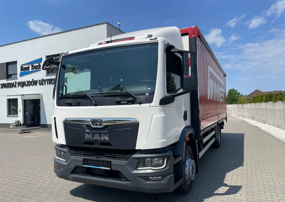 MAN TGM 15.250 Ładowność 8760 kg! - 侧帘卡车:图1 MAN TGM 15.250 Ładowność 8760 kg! - 侧帘卡车:图1