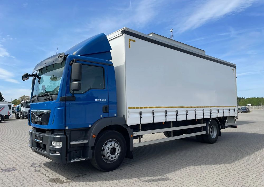 MAN TGM 18.250 Ładownośc 9,8 tony! - 栏板式/ 平板卡车:图3 MAN TGM 18.250 Ładownośc 9,8 tony! - 栏板式/ 平板卡车:图3