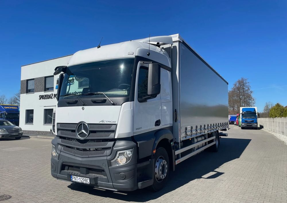 Mercedes-Benz ACTROS 1827, Firanka 9,5 m! - 侧帘卡车:图1 Mercedes-Benz ACTROS 1827, Firanka 9,5 m! - 侧帘卡车:图1