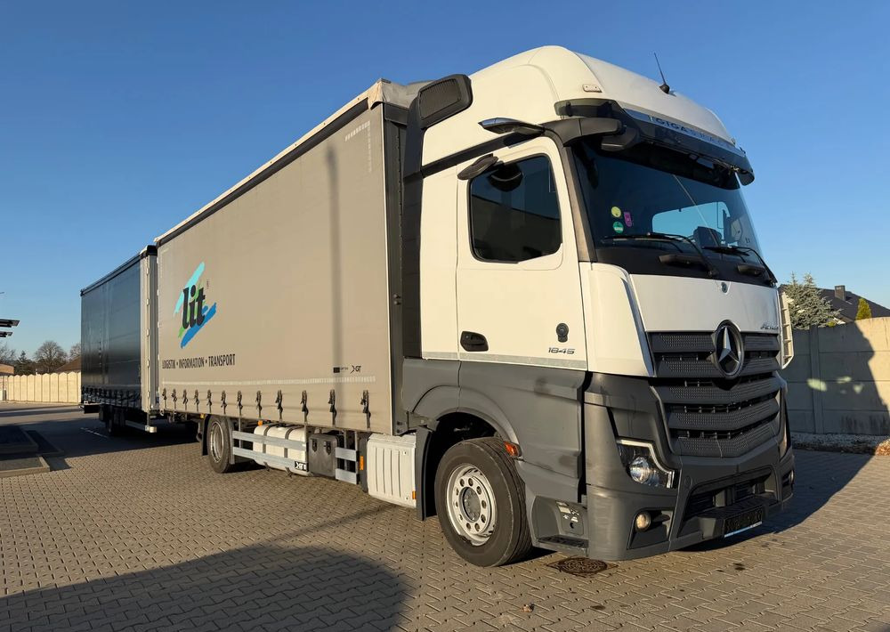 Mercedes-Benz ACTROS 1845 Zestaw przestrzenny przejazdowy120m3 - 侧帘卡车:图4 Mercedes-Benz ACTROS 1845 Zestaw przestrzenny przejazdowy120m3 - 侧帘卡车:图4