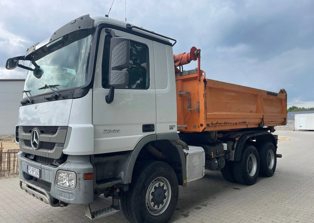 Mercedes-Benz ACTROS 3348/6x6/RESOR/MILLER KIPPER/BORDMATIC - 翻斗车:图1 Mercedes-Benz ACTROS 3348/6x6/RESOR/MILLER KIPPER/BORDMATIC - 翻斗车:图1