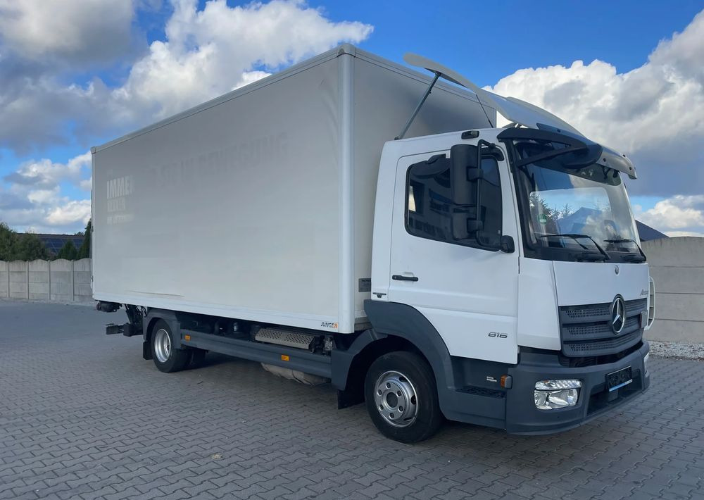 Mercedes-Benz ATEGO 816, 15 euro palet, ładownośc 3,2 tony! - 厢式卡车:图4 Mercedes-Benz ATEGO 816, 15 euro palet, ładownośc 3,2 tony! - 厢式卡车:图4