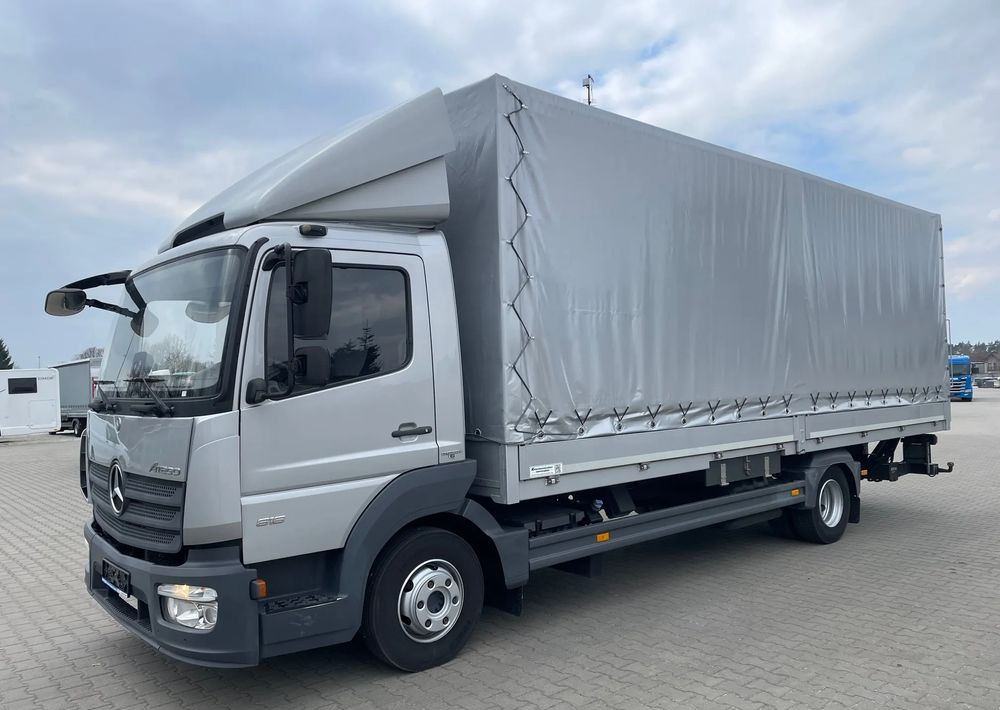 Mercedes-Benz ATEGO 818 KLIMA, WEBASTO - 侧帘卡车:图2 Mercedes-Benz ATEGO 818 KLIMA, WEBASTO - 侧帘卡车:图2