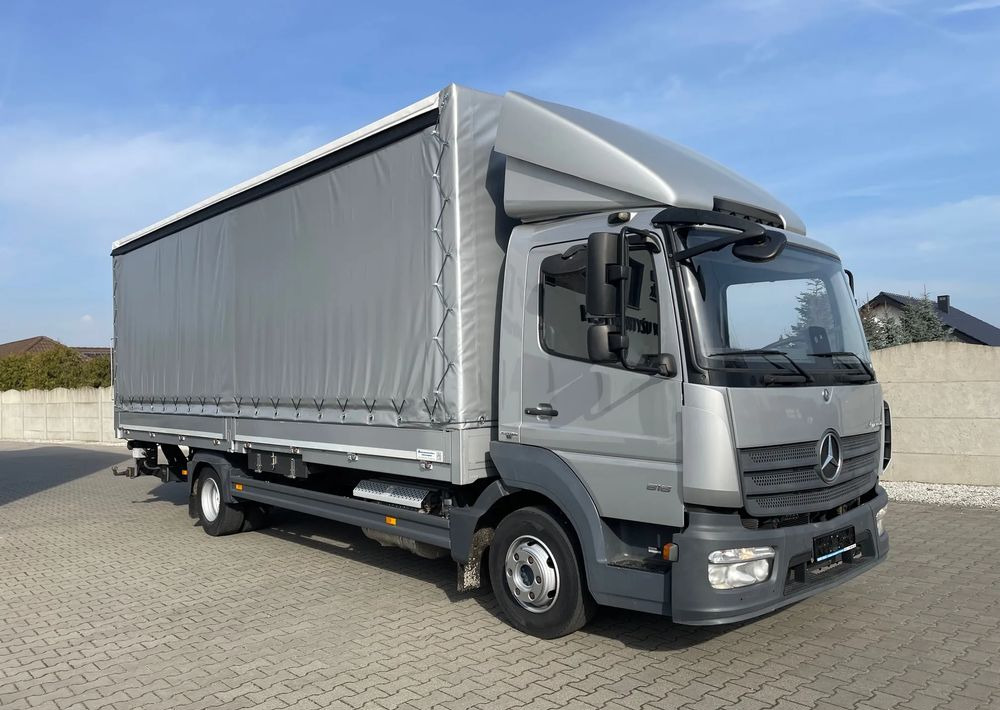 Mercedes-Benz ATEGO 818 Klima, Webasto, Burtofirana! - 侧帘卡车:图1 Mercedes-Benz ATEGO 818 Klima, Webasto, Burtofirana! - 侧帘卡车:图1