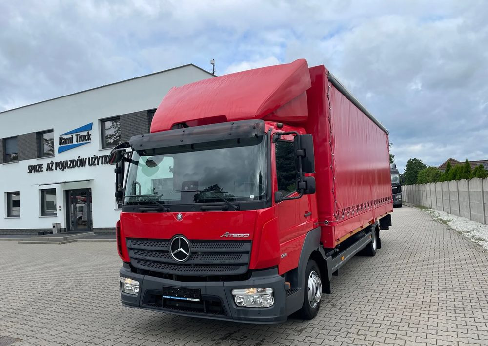 Mercedes-Benz ATEGO 818, Klima, webasto, burtofirana! - 侧帘卡车:图1 Mercedes-Benz ATEGO 818, Klima, webasto, burtofirana! - 侧帘卡车:图1