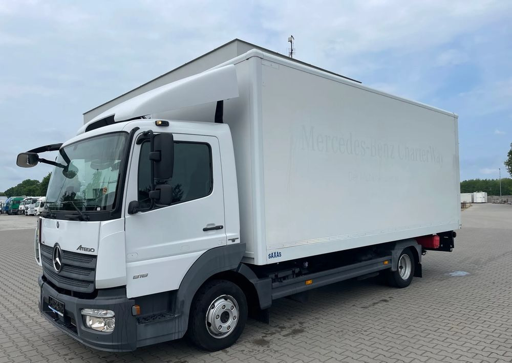 Mercedes-Benz ATEGO 818 klima, pneumatyka! - 厢式卡车:图2 Mercedes-Benz ATEGO 818 klima, pneumatyka! - 厢式卡车:图2