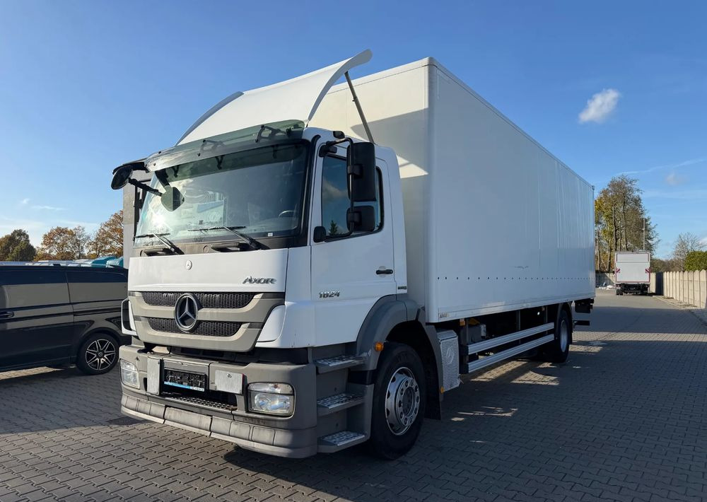 Mercedes-Benz AXOR 1824, EURO 5,KLIMA, KONTENER 8,5 m! - 厢式卡车:图1 Mercedes-Benz AXOR 1824, EURO 5,KLIMA, KONTENER 8,5 m! - 厢式卡车:图1