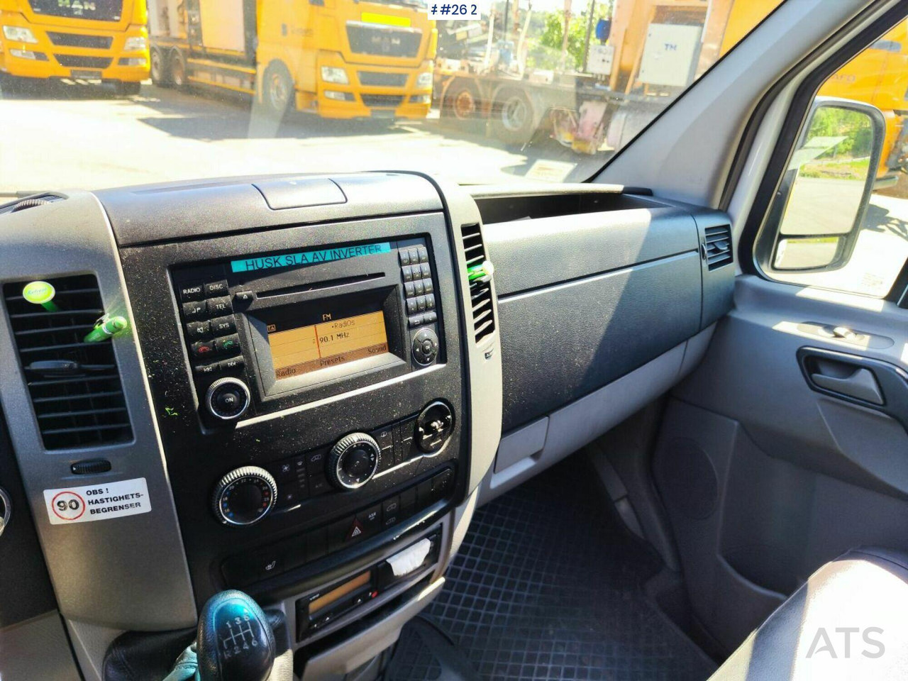 无侧窗厢式货车 2014 Mercedes Sprinter 516CDI Wash truck. Feierabend & Fock, Steam.：图18