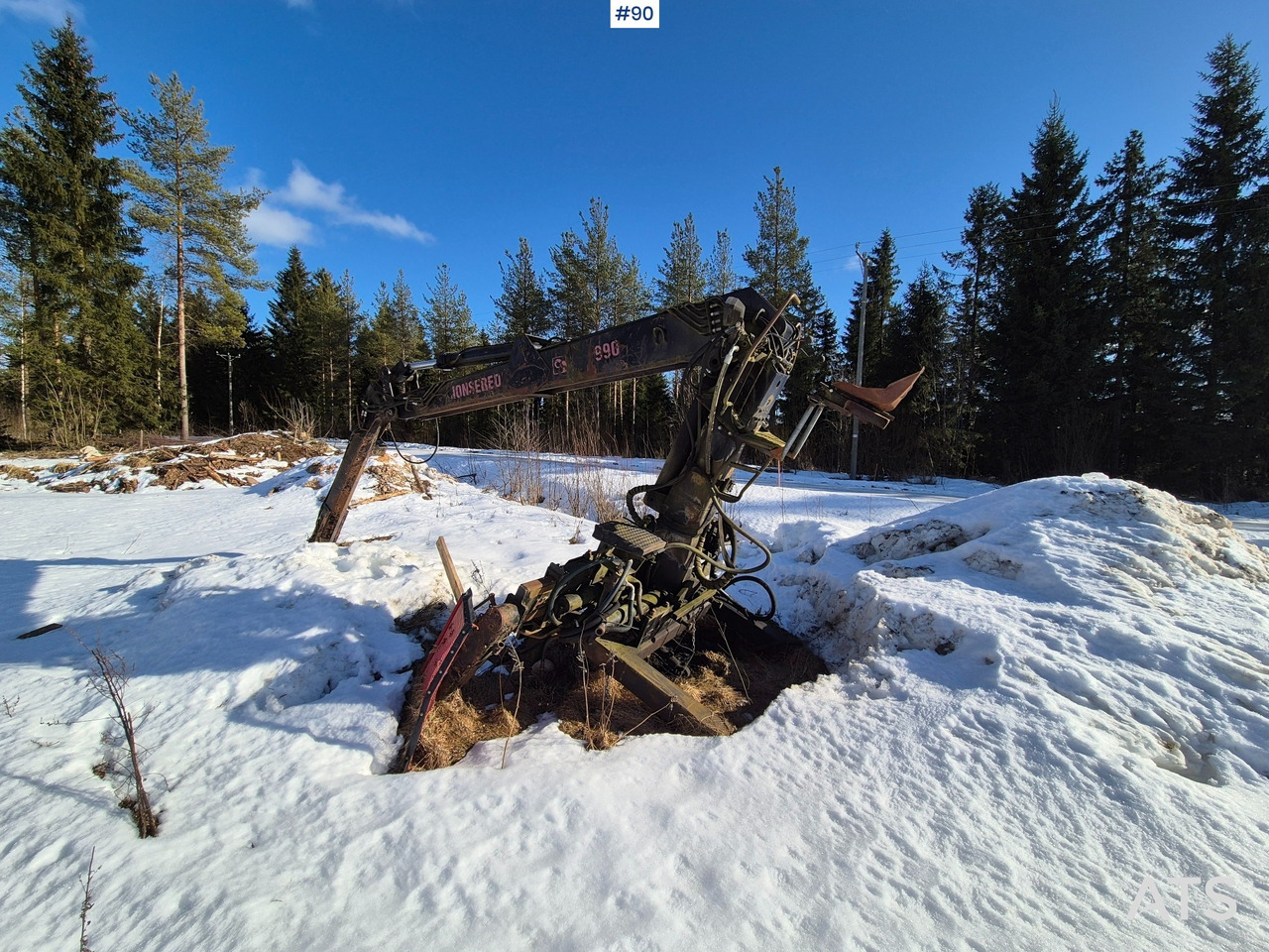 Jonsered 990 Nosturi - 起重机:图4 Jonsered 990 Nosturi - 起重机:图4