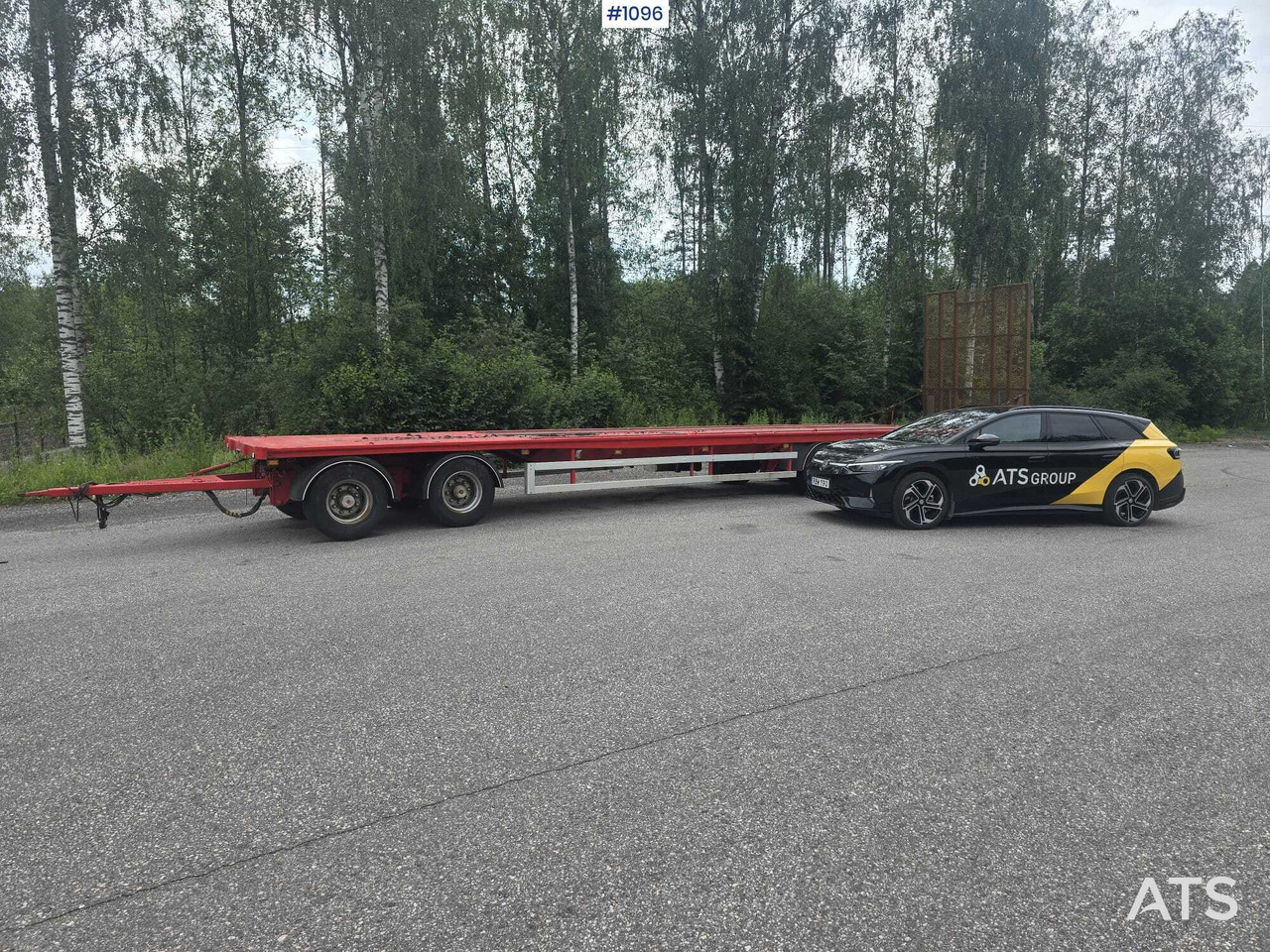 Kome 5-Akselinen lavetti - 低装载拖车:图3 Kome 5-Akselinen lavetti - 低装载拖车:图3