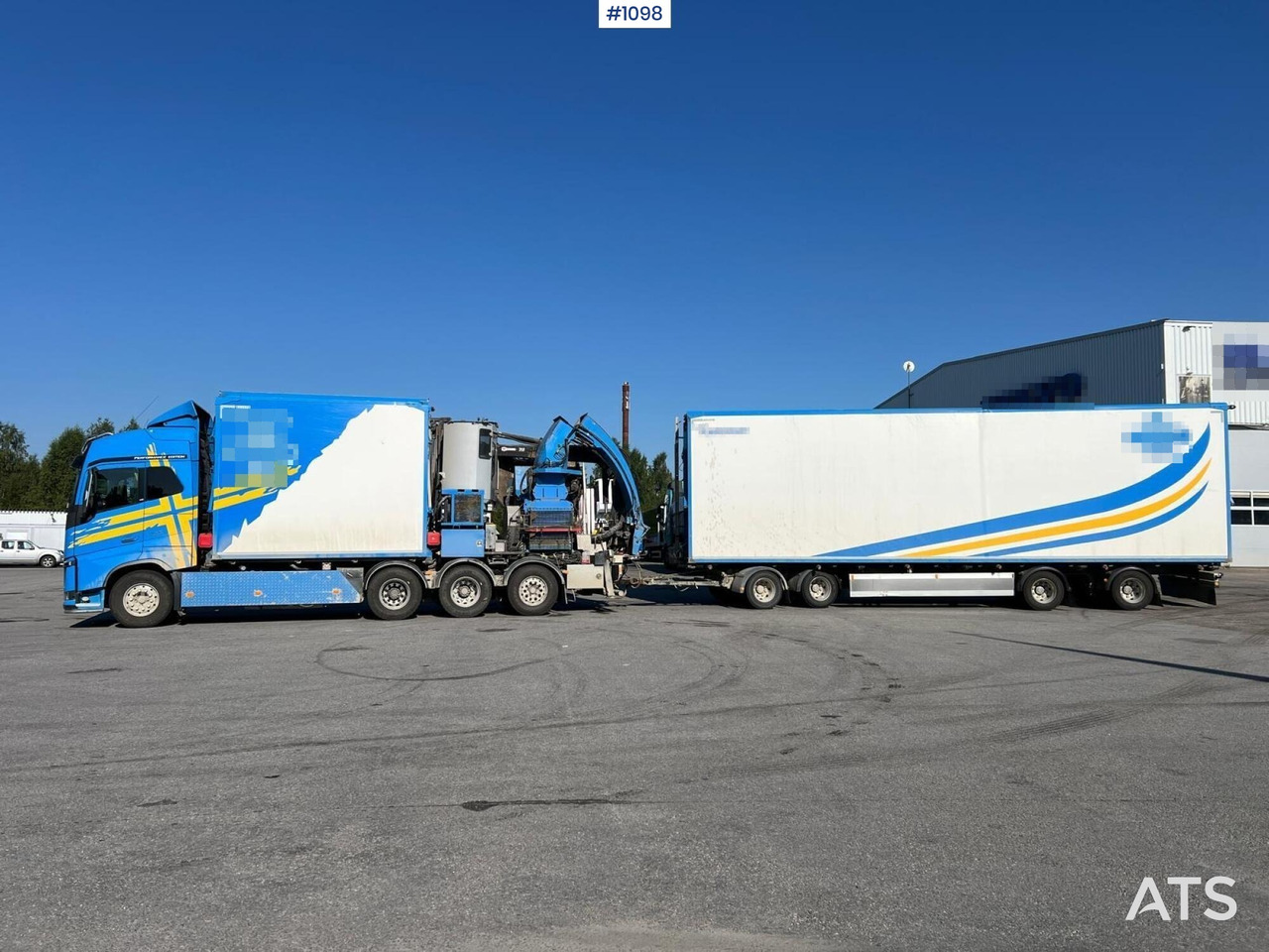 Volvo FH16 8*4 Flishugg - 碎木机:图1 Volvo FH16 8*4 Flishugg - 碎木机:图1